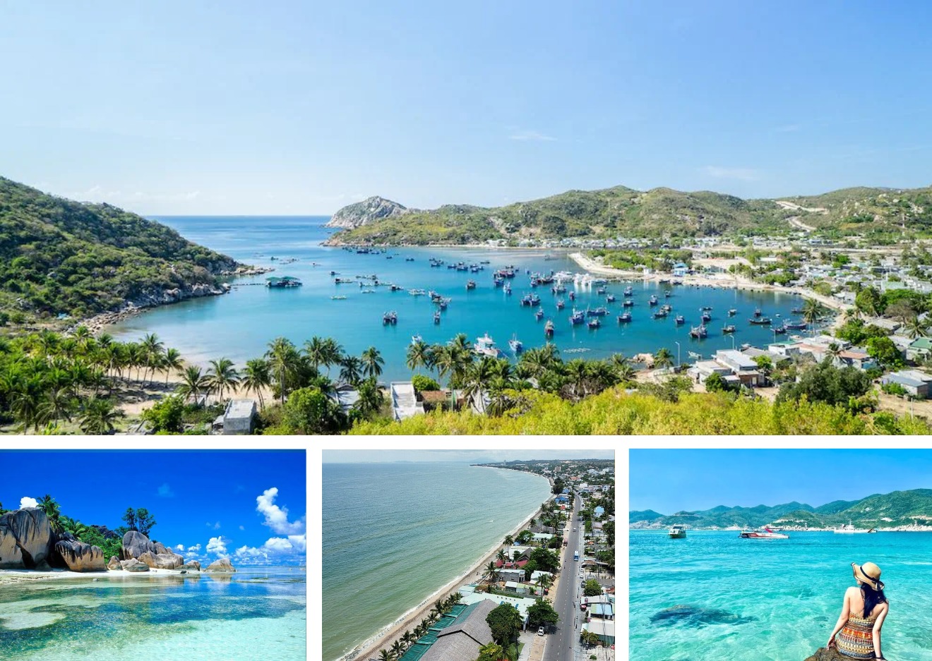 routes c&ocirc;ti&egrave;res baie de Vinh Hy et Binh Lap Voyage au Vietnam